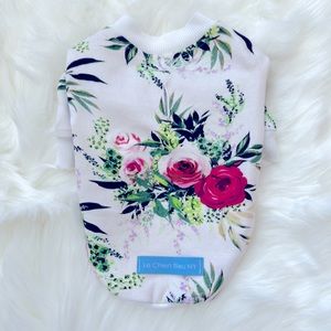 Le Chien Bleu NY Floral Tee